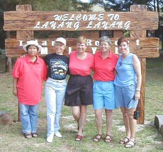 Stella, Malvin, Janet, Sally and Lori