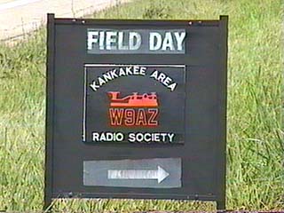 N9MBR's FB Field Day sign, great job Bob!