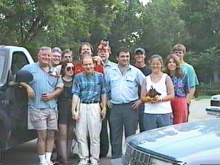 Group shot of Fox Hunters from June 21st 1999.