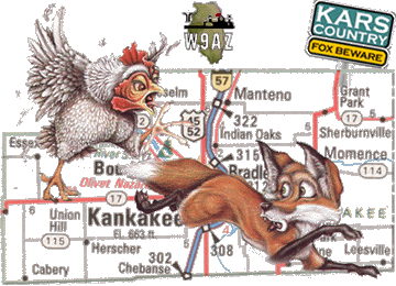 Foxhunting Across Kankakee County With
        KARS!!!