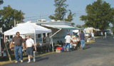 A few photos of the outdoor flea market