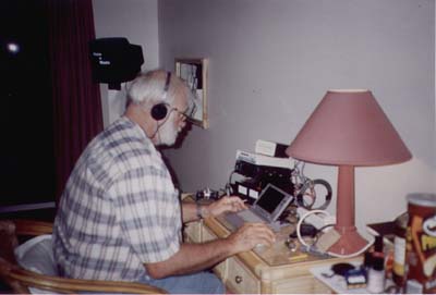Charlie W0YG operating RTTY