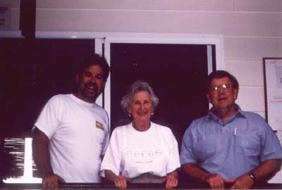 World traveler Betty with WB9Z and W8UVZ on her country # 299