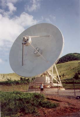 Photo 11 - (VLBA dish, WB9Z below)